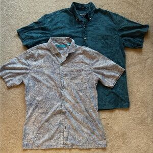 Tori Richard / Reyn Spooner Hawaiian aloha shirt bundle